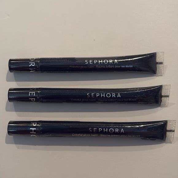 NWT 3 Sephora colorful glass balm in silk pony - Picture 2 of 5